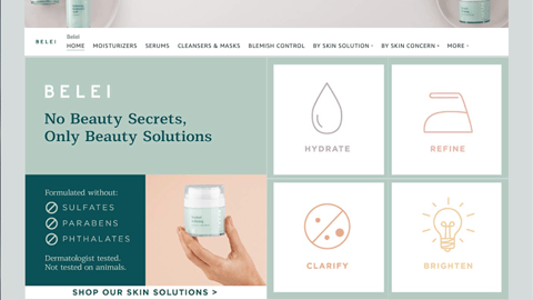 Amazon Belei Storefront